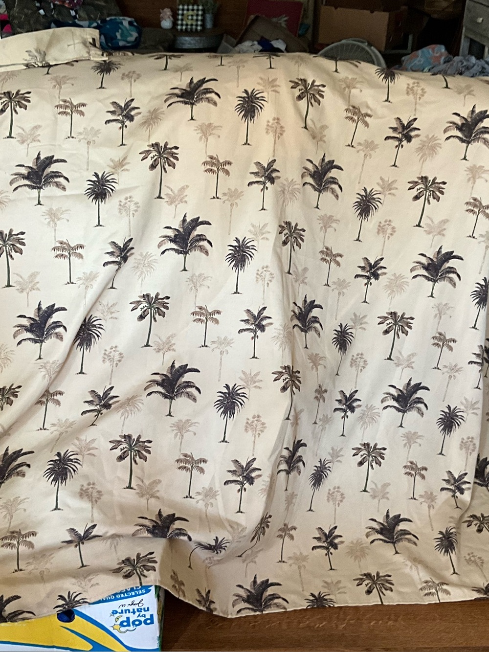 Palm Tree print shower curtain